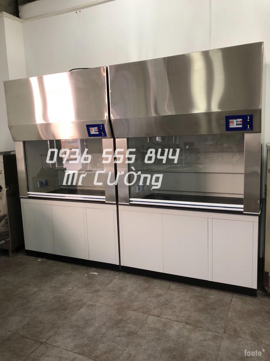 Tủ hút khí độc cửa trượt tự động